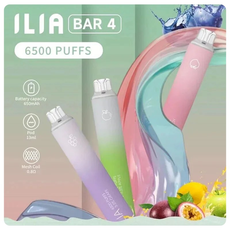 ILIA6500口 拋棄式電子煙 ILIA一次性電子 10/